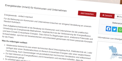 Energiewende gestalten: Wir suchen Praktiker.innen!